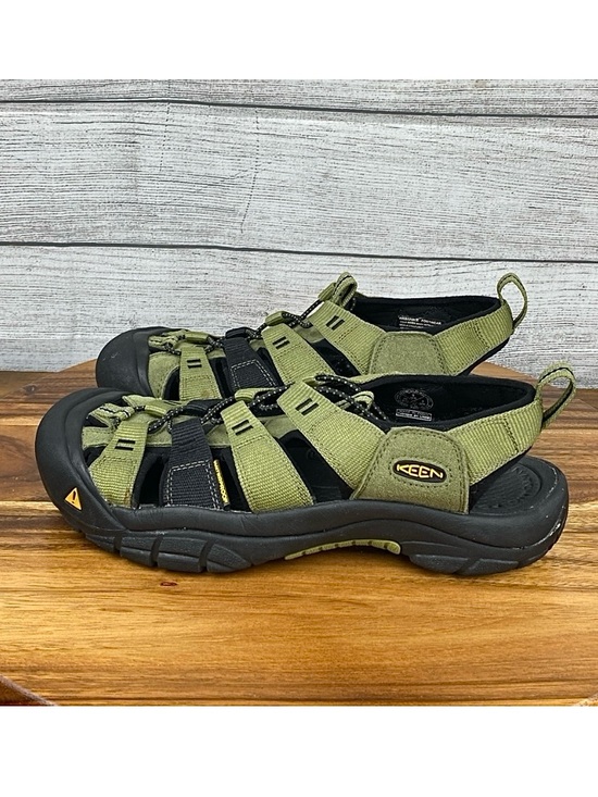 Keen Men’s Newport H2 Trail Water Sport Sandal Green Shoe Size 9